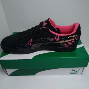 New Men's Puma Classic Suede Shoes Size 10.5 Black